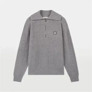 메종키츠네 폭스 헤드 패치 남녀공용 니트 LM00807KT1093 H150