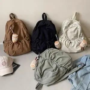 큰손 포켓스트링백팩 보부상 학생 캐주얼 복조리 가방 초경량 데일리백