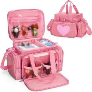 토니 박스 2/1과 호환되는 LoDrid 휴대용 케이스 오디오 플레이어 세트용 보관 가방 정리함 및 손잡이