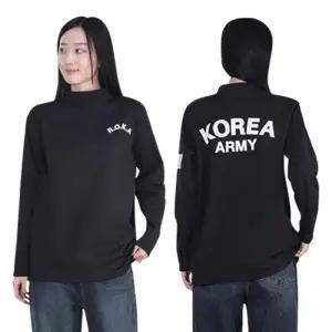 로카티 긴팔 반목 기모 티셔츠 남녀공용 ROKA 긴팔티 목폴라 방한티 반목티 기모안감 겨울티셔츠 남성 군인