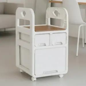 ( )이동식 가방 공부방 잠금 히키스 사무실 서랍 수납장 트롤리 무빙 2단