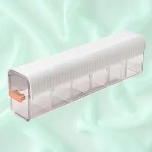 ( )6칸 방수 원룸 수납함 양말정리 기숙사 소품 수납함