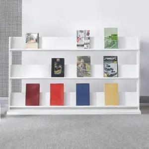 RO-오픈 전면 책장 1600 화이트 WD08E5E