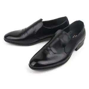 끈없는 남자 구두 키높이 고무창 신사화 면접 출퇴근 WF0D84E