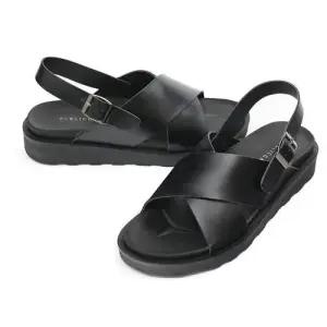 엑스밴드 발목스트랩 남성 샌들 키높이 편한 착화감 WF0D84B