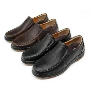 남자 스티치 소가죽 로퍼 단화 키높이 신사화 댄디룩 WF05EB5