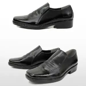 천연가죽 각진앞코 남자 구두 신사화 키높이 출퇴근룩 WF01E19