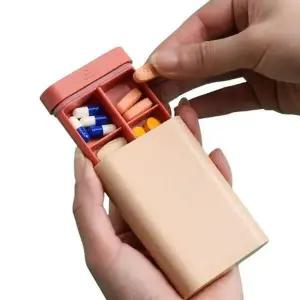 휴대용 약통 약보관통 보관용 컴팩트형 요일별 약케이스