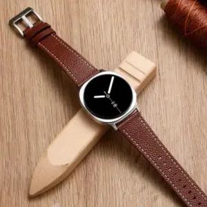 워치 클래식 모노 스티치 컬러 가죽 스트랩 밴드 시계줄 WFJRB78