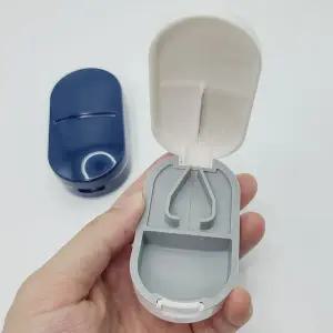 [골드스마일]알약커팅기 알약 커터기 약통 알약보관 약케이스 M50351