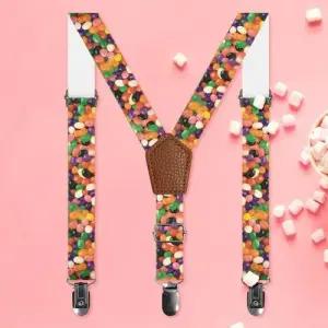 패턴 어린이 멜빵 젤리 WF06100