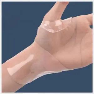 산모 컴퓨터 마우스 직장인 손목 보호 스트랩 투명 1p