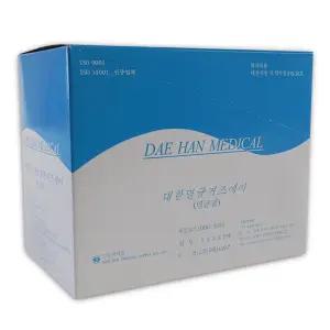 대한 멸균거즈 소독 드레싱 의료용 가아제 약국 3x3x5p 20매