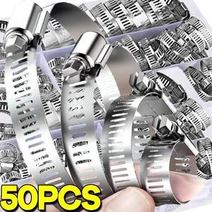 조정 가능 스테인리스 스틸 나사 밴드 호스 클램프 자동차  튜브 파이프 웜 기어 플라이어 도구 수도꼭지