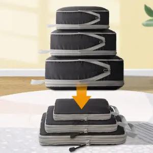 부피순삭3종압축파우치 다용도 캐리어 파우치 여행 여행파우치 생리대