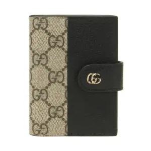 GG 마몽 바이컬러 카드 케이스 / 855484 AAFXM 1069