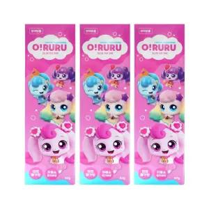 캐치티니핑 어린이 치약 80g 천연딸기향 x 3개 유아치약 어린이치약