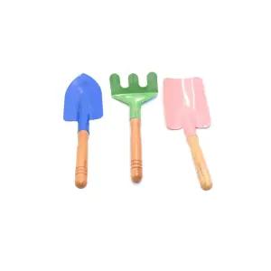 칼라 미니 원예 도구 3종 홈가드닝 갯벌체험 모래놀이 홈가드닝 갯벌체험