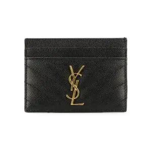 26SS 금장 마틀라세 카드지갑 블랙 423291 BOW01 1000