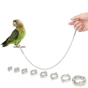 앵무새 발목링 새용품 산책 조류용품 비둘기 훈련용품 앵무새 발목링