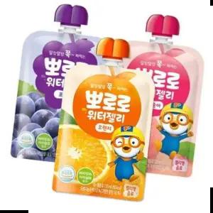 간식 뽀로로 워터젤리 구성 120ml 3종세트 30개