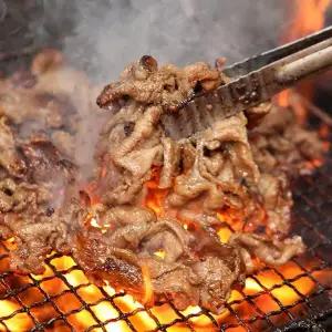 [야식창고]진짜 불맛 석쇠 돼지 불고기 2팩+2팩 (간장맛,고추장맛)