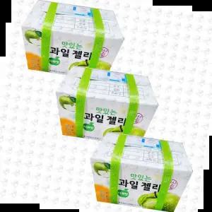 과일젤리 사과맛 75g 3개