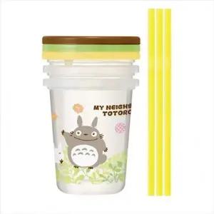 토토로 플랜츠 스트로우 물컵 3p세트 320ml (WFGI2X2)