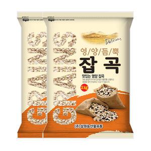 [삼원농산] 현미찹쌀 4kg (2kg/2개)