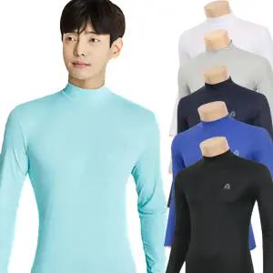 기능성쿨티셔츠 냉감티 골프쿨이너웨어 남성긴팔쿨티셔츠