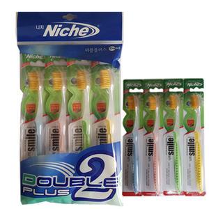 니치 스마일항균슬림모칫솔 4입X5개/스마일칫솔/미세모