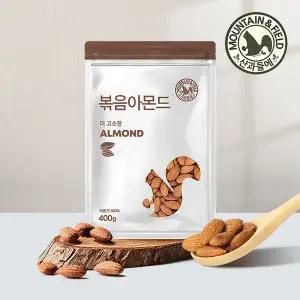 산과들에 25년산 햇 볶음아몬드400g, 2봉