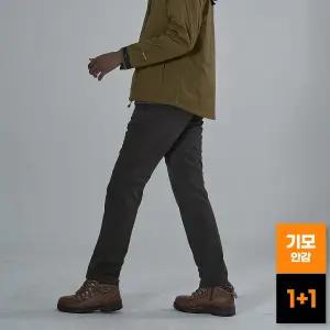 [마운틴벨리][1+1] [기모안감] 겨울 남성 플리스본딩 라인 워크웨어/등산 팬츠