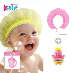 갤러리아 [케어]목욕놀이 2종(5세대 뉴케어 샴푸캡+문어 아기목욕 장난감 3P)