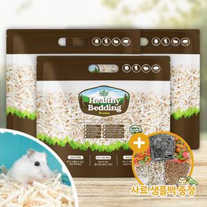 헬씨베딩 아스펜베딩 프리미엄 12Lx3 앵무새 햄스터