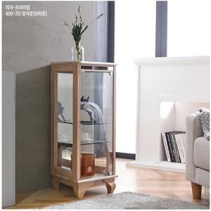 이지-프리미엄 400-3단 유리 장식장 진열 거실 수납 미니 피규어 양주