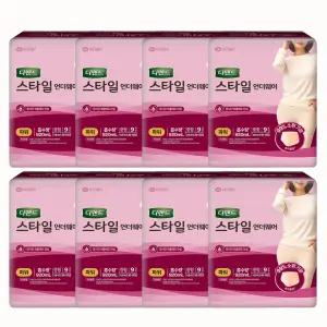 디펜드 스타일 언더웨어 여성 파워 중형 9개입 x 8팩(총72개)