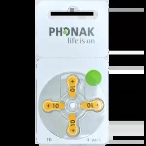 포낙 보청기 배터리 건전지 밧데리 약 [(포낙 10A 1세트 (40알)]