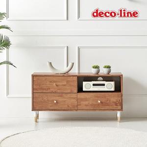 [데코라인]코넬 벤 1000A 2단 거실장 DNE001C