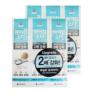 엘지 페리오 치약 베이킹소다 담은 플러스 100g 3입 2개