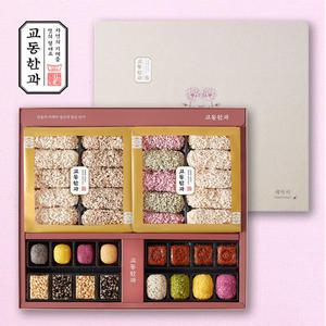 [롯데백화점]낭만푸드 교동한과 새악시 세트(1단,전통식품명인)