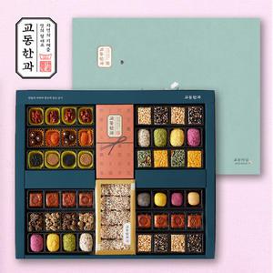 [롯데백화점]낭만푸드 교동한과 마님 세트(2단,전통식품명인)