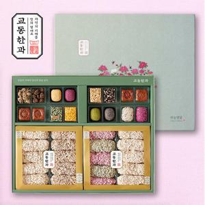 [롯데백화점]낭만푸드 교동한과 하늘연달 세트(전통식품명인)
