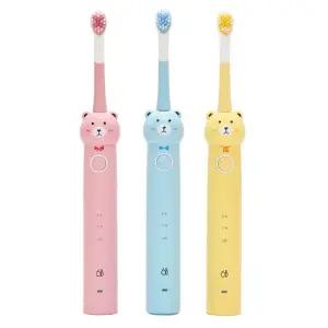 식스비 3단 유아 어린이 음파 전동칫솔 아동 아기