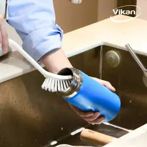 [바이칸] 자루솔(소) 다용도 욕실 주방 싱크대 청소솔