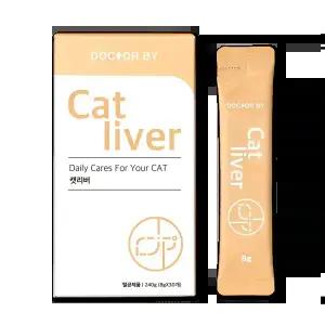 닥터바이 캣 리버 고양이 간 영양제 식욕부진 지방간 밀크씨슬 종합 항산화제 보조제