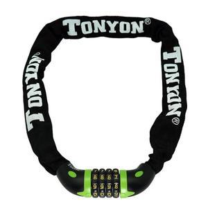TONYON 토니온 TY769 번호 사슬 키 자전거 자물쇠 잠금장치 오토바이