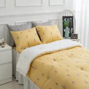 [텐바이텐]로엘 곰돌이 모달100프로 차렵이불 S세트 따시온 겨울침구