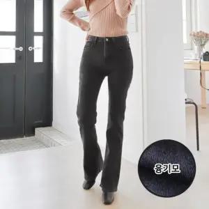 수비진 SP209 융기모 허리스판 롱 부츠컷 청바지/여성청바지/융기모/밍크기모/기모팬츠