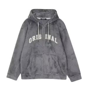 공용)  쉐파플리스 아플리케 포인트 후드집업_AM4WIZ842-BL